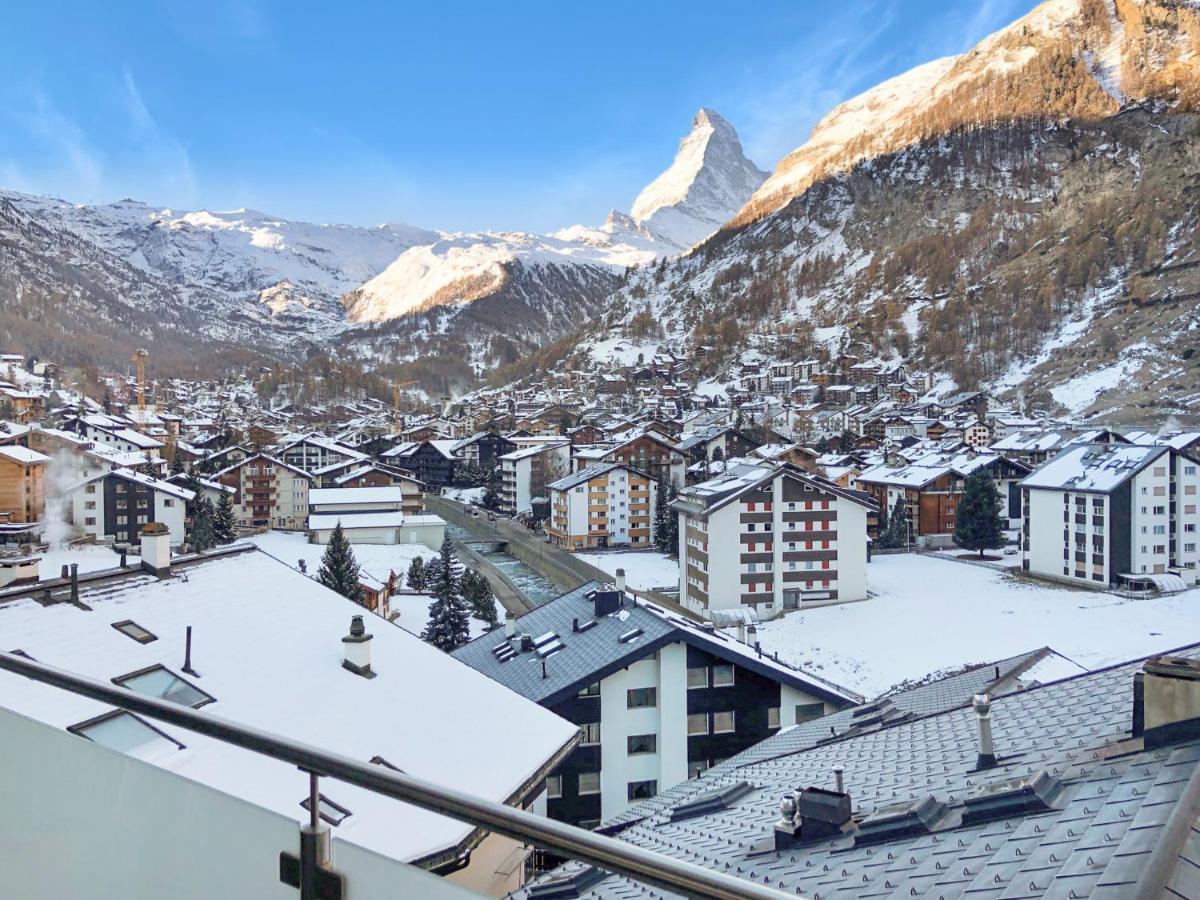 Wake Up To The Matterhorn Apartman Zermatt Kültér fotó